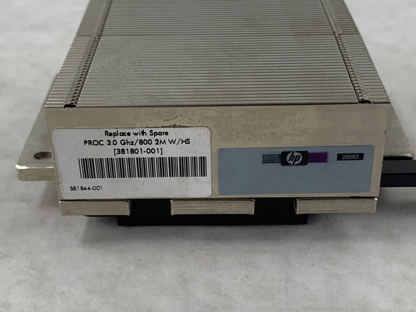 HP 381801-001 XEON 3.00GHZ 800 2MB Processor Kit with Heatsink (Lot of 2)