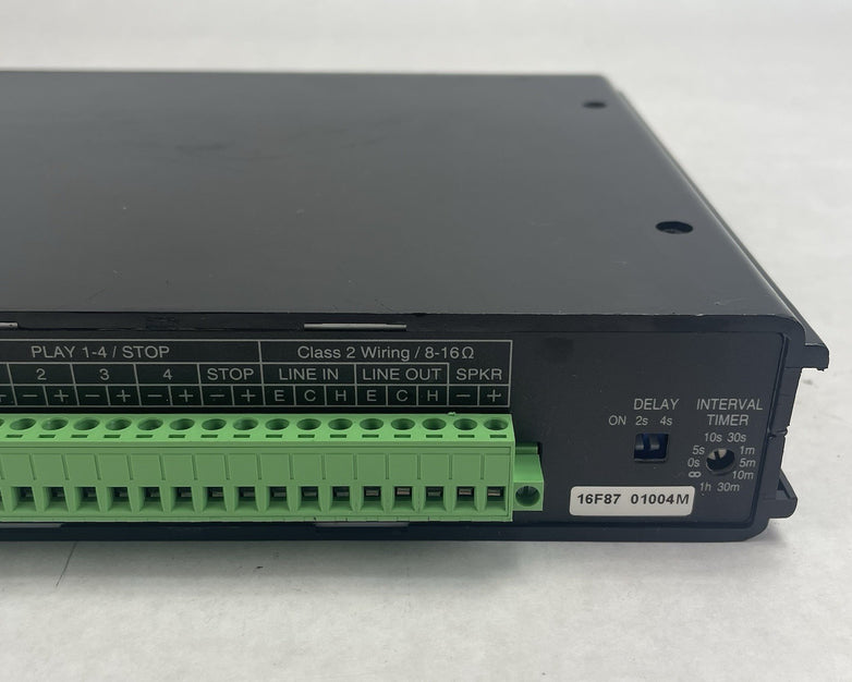 Toa Ev-20R Sound Repeater Power Tested No Power Cord