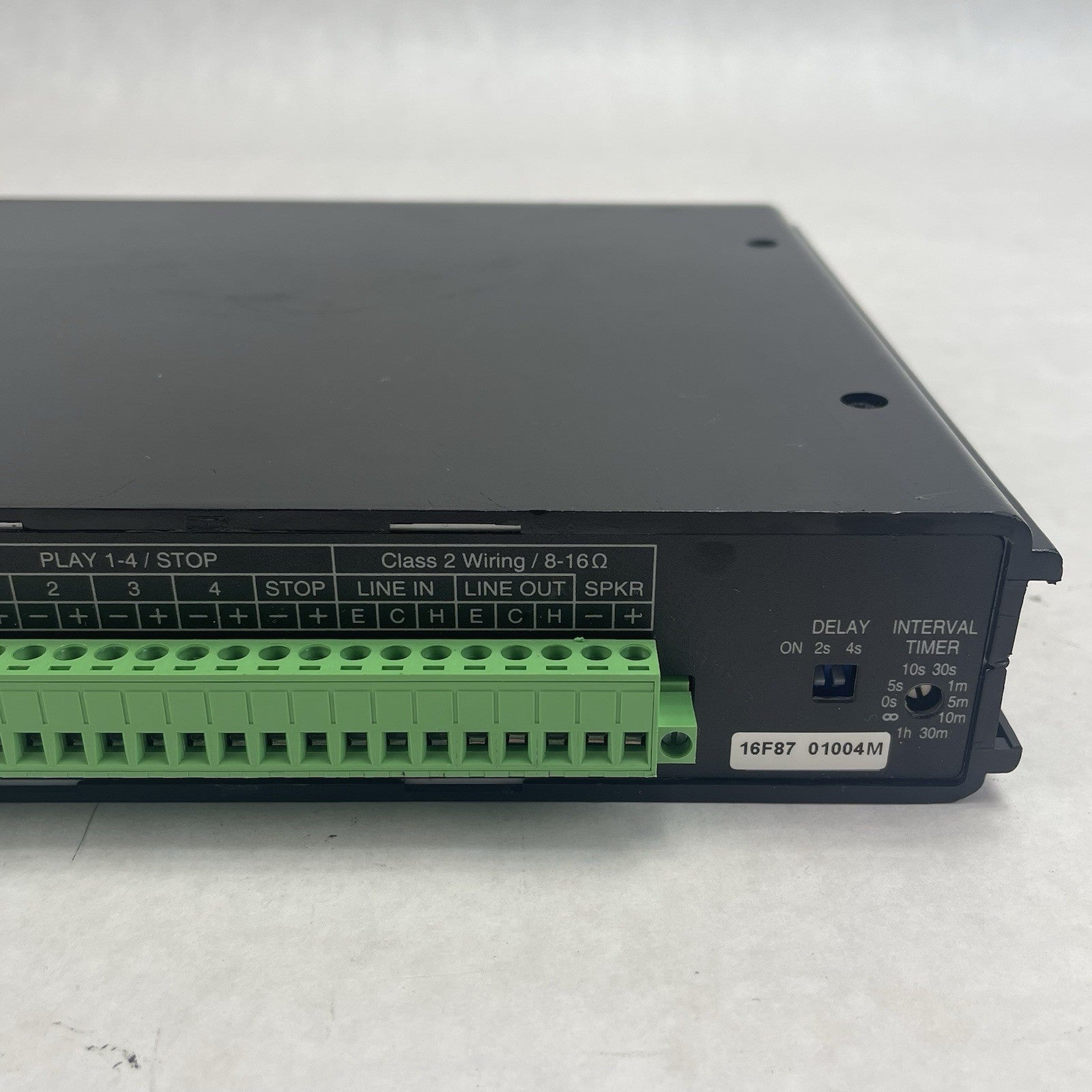Toa Ev-20R Sound Repeater Power Tested No Power Cord8