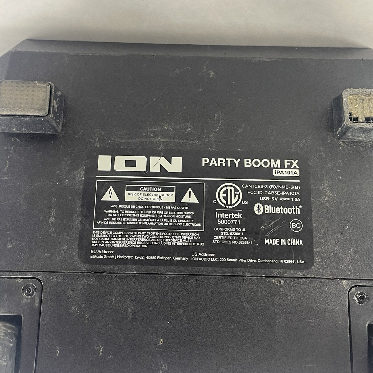 ION IPA101A FX 100W Rechargeable Bluetooth Speaker - Tested10