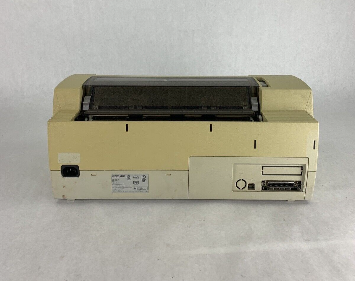 Lexmark 2400 Series 2480-100 Dot Matrix Printer Bad Ports for Parts and Repair