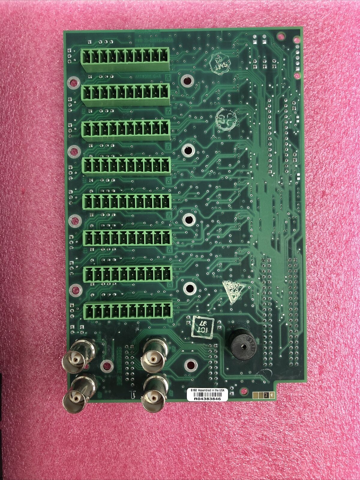 Sensoray PWB617 Rev B with 16x2 Video In and 4x1 Video Out