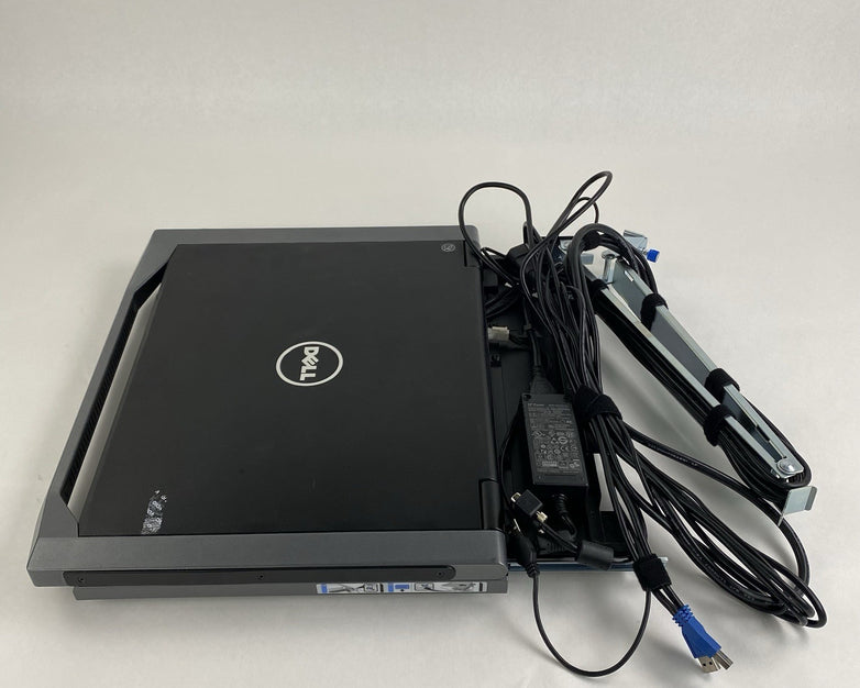 Dell FPM185 18.5" Server Console LED monitor w/ 520-884-535 Tested