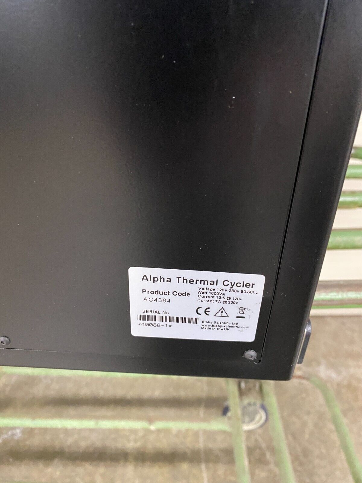 Bibby Cole Parmer PCRmax AC4384 Alpha Cycler 4 Thermal Cycler Quad 96-Well
