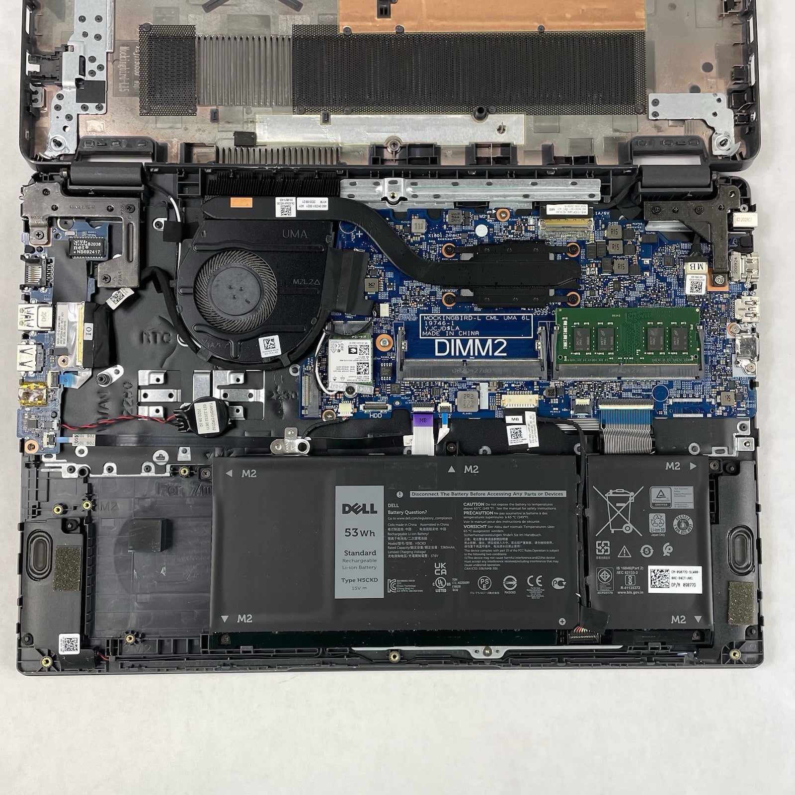Dell Latitude 3510 15.6" i5-10210U 1.60 GHz 8 GB RAM No SSD/OS/AC - M.2 Slot16