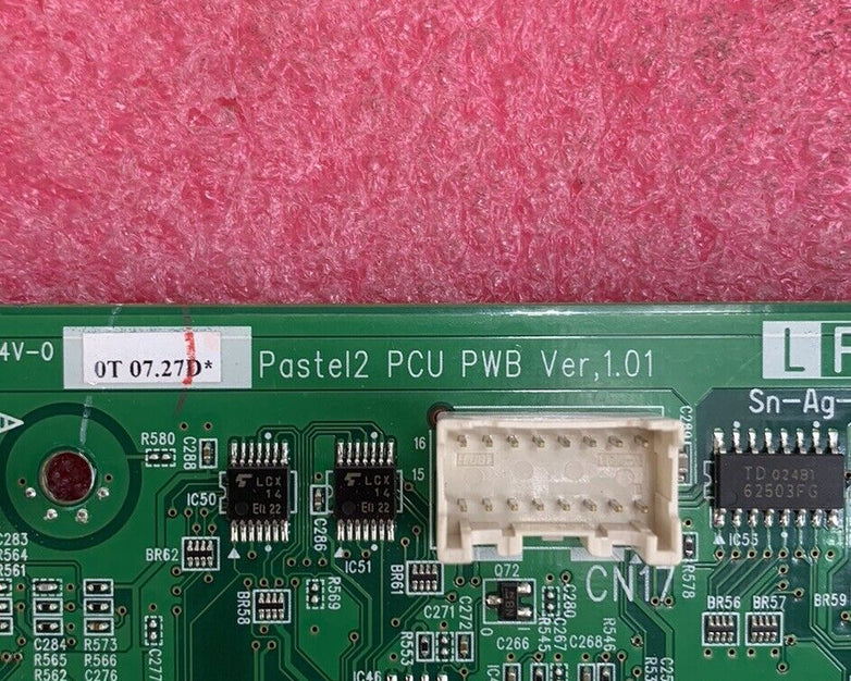 Sharp Pastel2 PCU PWB VER 1.01 Flash LV Board for MX-3100N