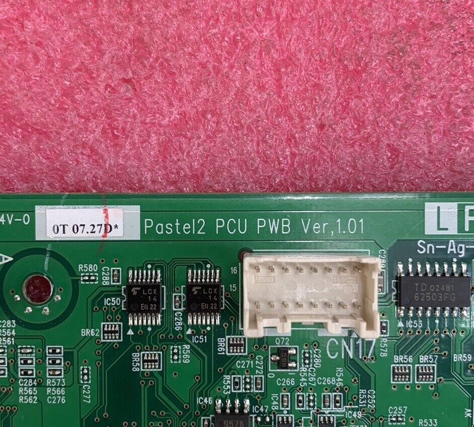 Sharp Pastel2 PCU PWB VER 1.01 Flash LV Board for MX-3100N