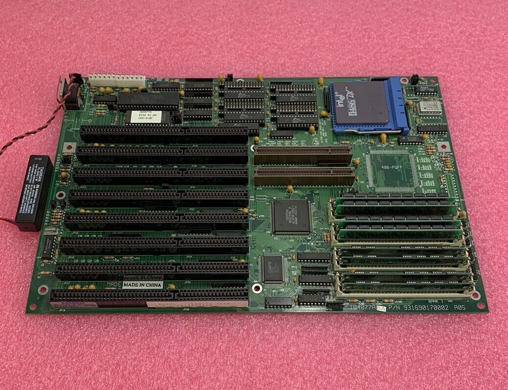 MITAC IB4077A Motherboard 931690170002 Intel 80486DX 33MHz 2MB RAM