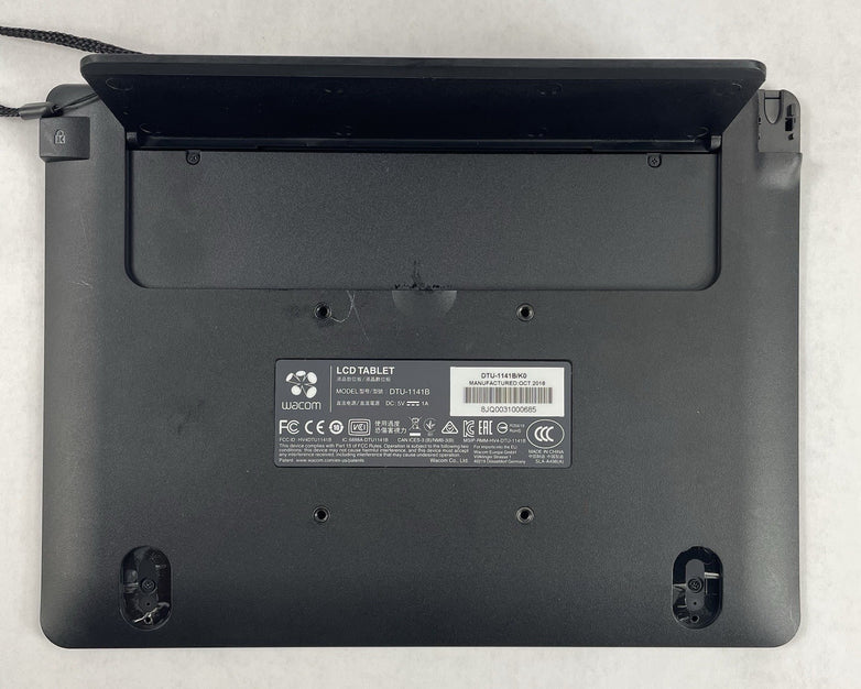 Wacom DTU-1141B 10.1" FHD Drawing Tablet - Scratched/No Power Cord & Cord Cover