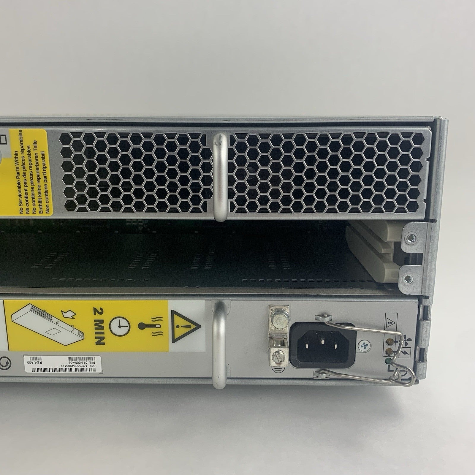 EMC2 KTN-STL4 TR651 Disk Array Chassis 2x PSUs No Caddy No HDDs9