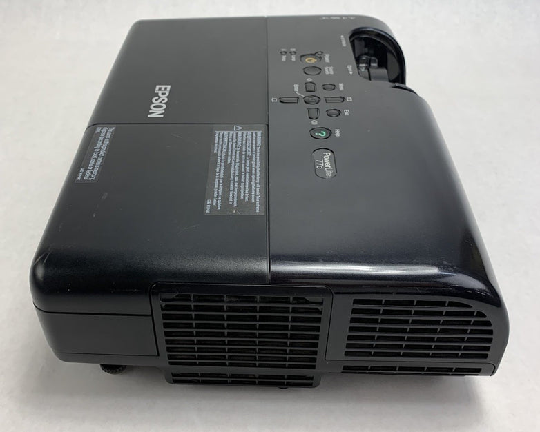 Epson EMP-X5 PowerLite 77c LCD Lamp Projector 1187 Lamp Hours No Remote