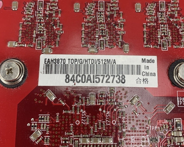 ASUS Radeon HD 3870 EAH3870 Video Graphics Card