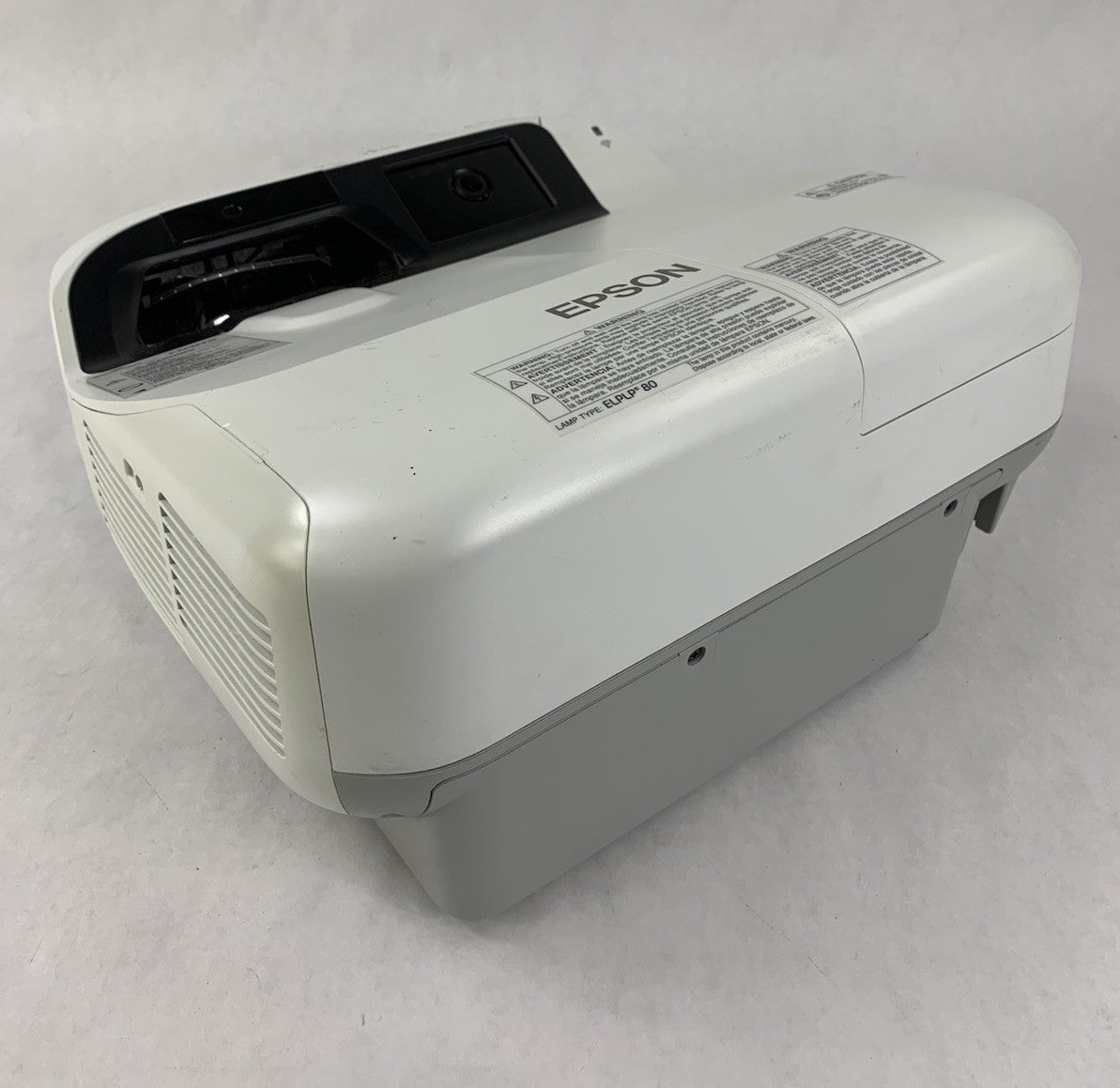 Epson BrightLink 595Wi H599A LCD Lamp Projector 2791 Lamp Hours - No Remote0