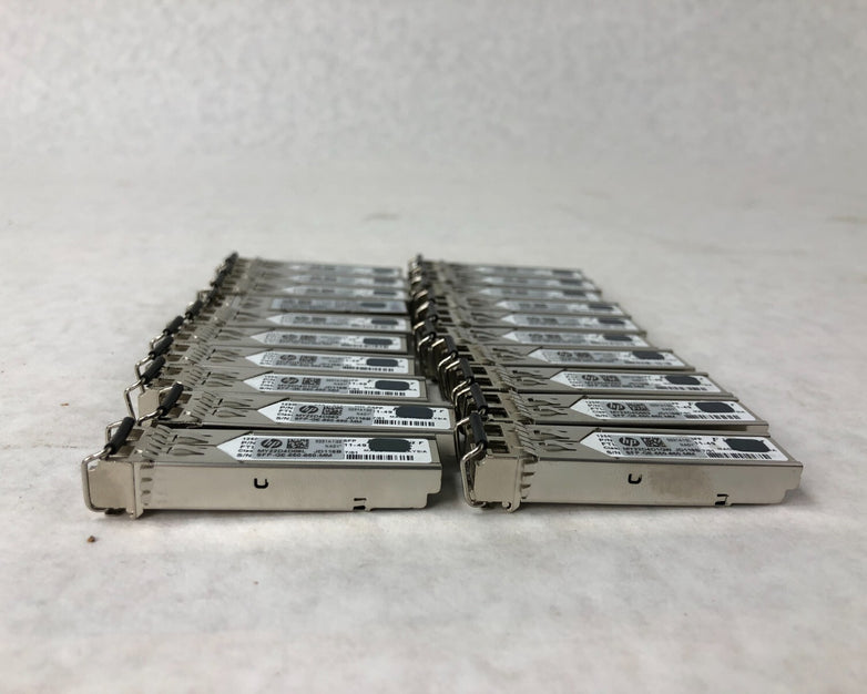 Lot of 20 HP JD118B SFP-GE-550-850-MM MY22D4D1GW Transceiver Module