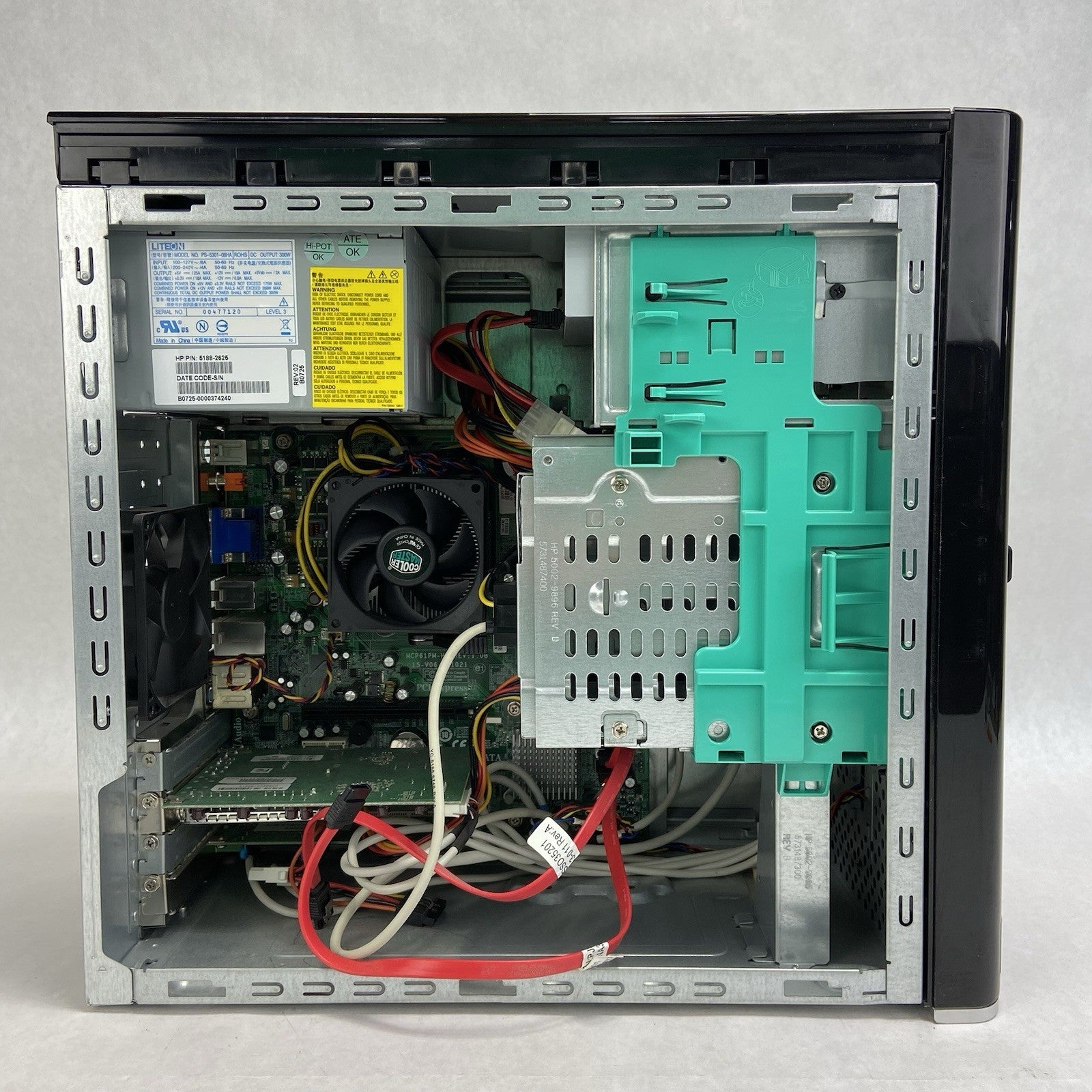 HP Media Center M8247C MT AMD Athlon 64 x2 Dual 2.81GHz 3GB RAM No HDD/OS10