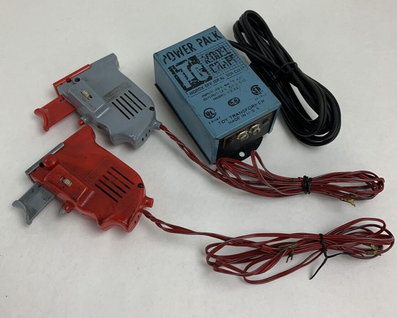 Tyco Speedways Red and Blue Speed Controller W/ ITC Model Craft Power Pack