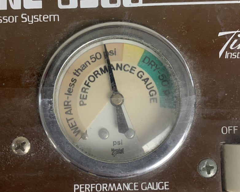 Airdyne 3500 Timeter Instrument Corporation Compressor Powers On Pumps