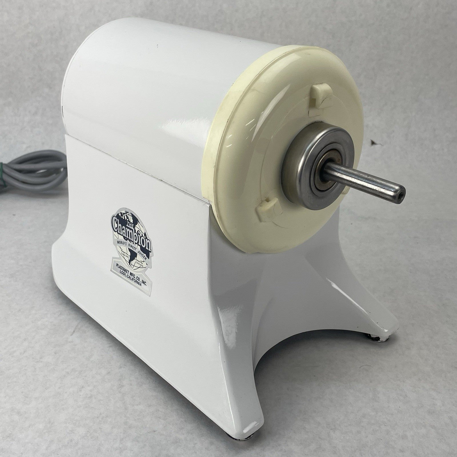 Champion Juicer G5-NG-853S Motor Base Only White For Parts0