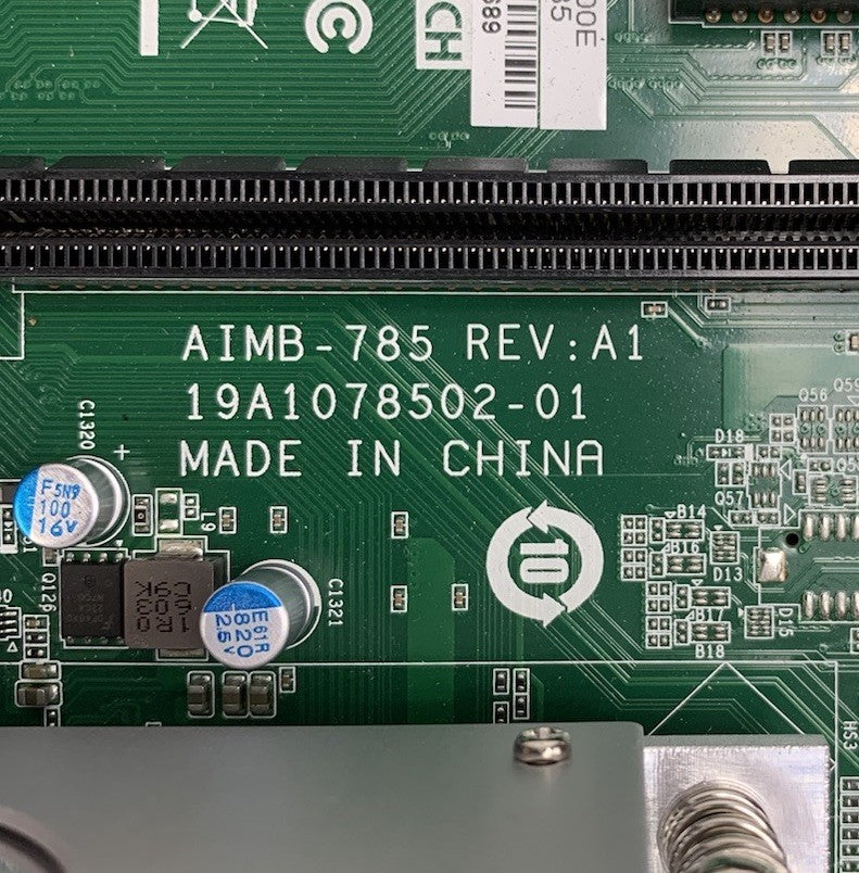 Advantech AIMB-785 Motherboard Intel Core i7-6700K 4GHz 8GB RAM w/ Shield No TPM