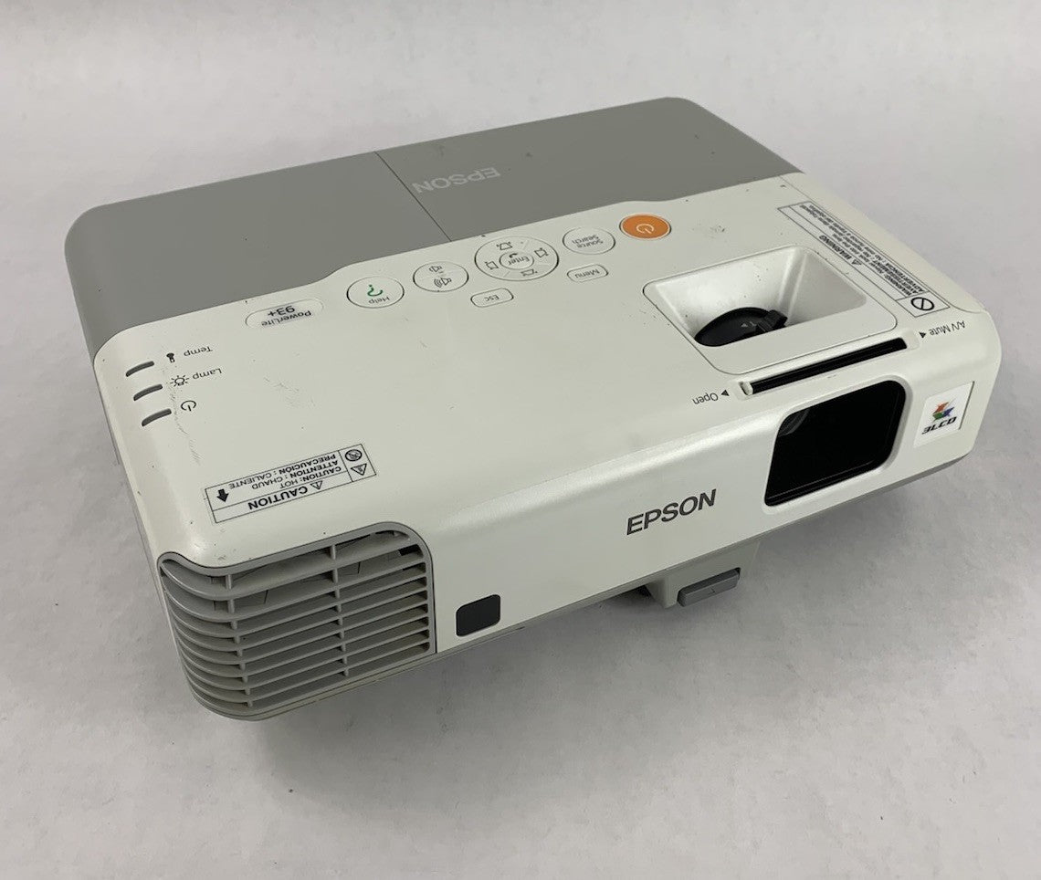 Epson PowerLite 93+ H382F LCD Lamp Projector 1104 Lamp Hours - Lamp Hours0
