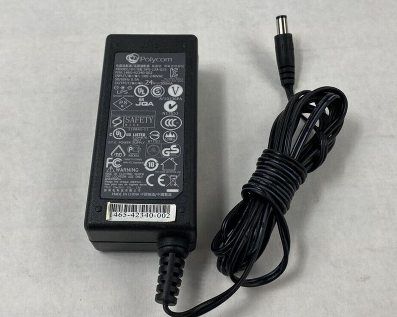 Polycom SPS-12A-015 1465-42340-002 24V 500mA ITE Power Supply