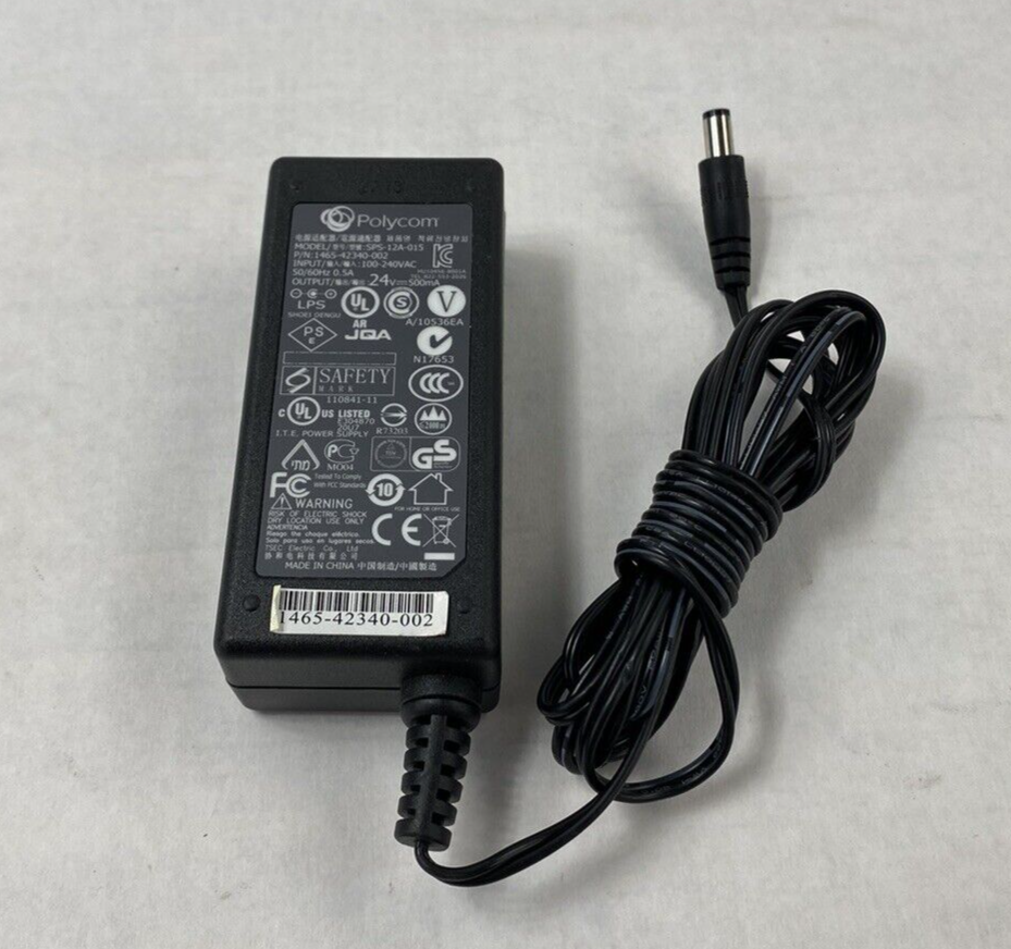 Polycom SPS-12A-015 1465-42340-002 24V 500mA ITE Power Supply