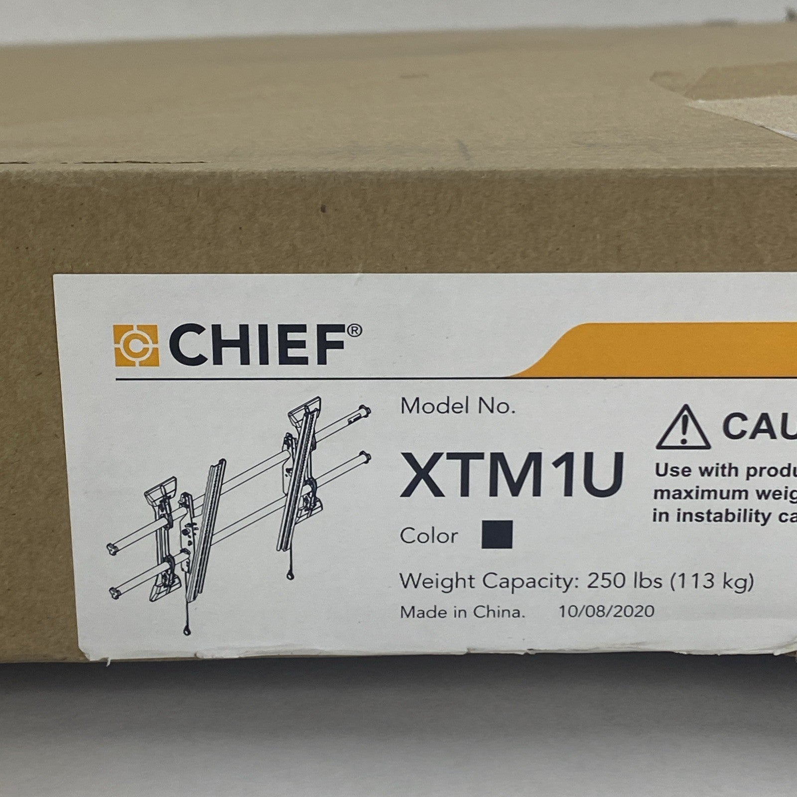 Chief XTM1U 250lbs Adjustable Tilt 55-100" TV Wall Mount5