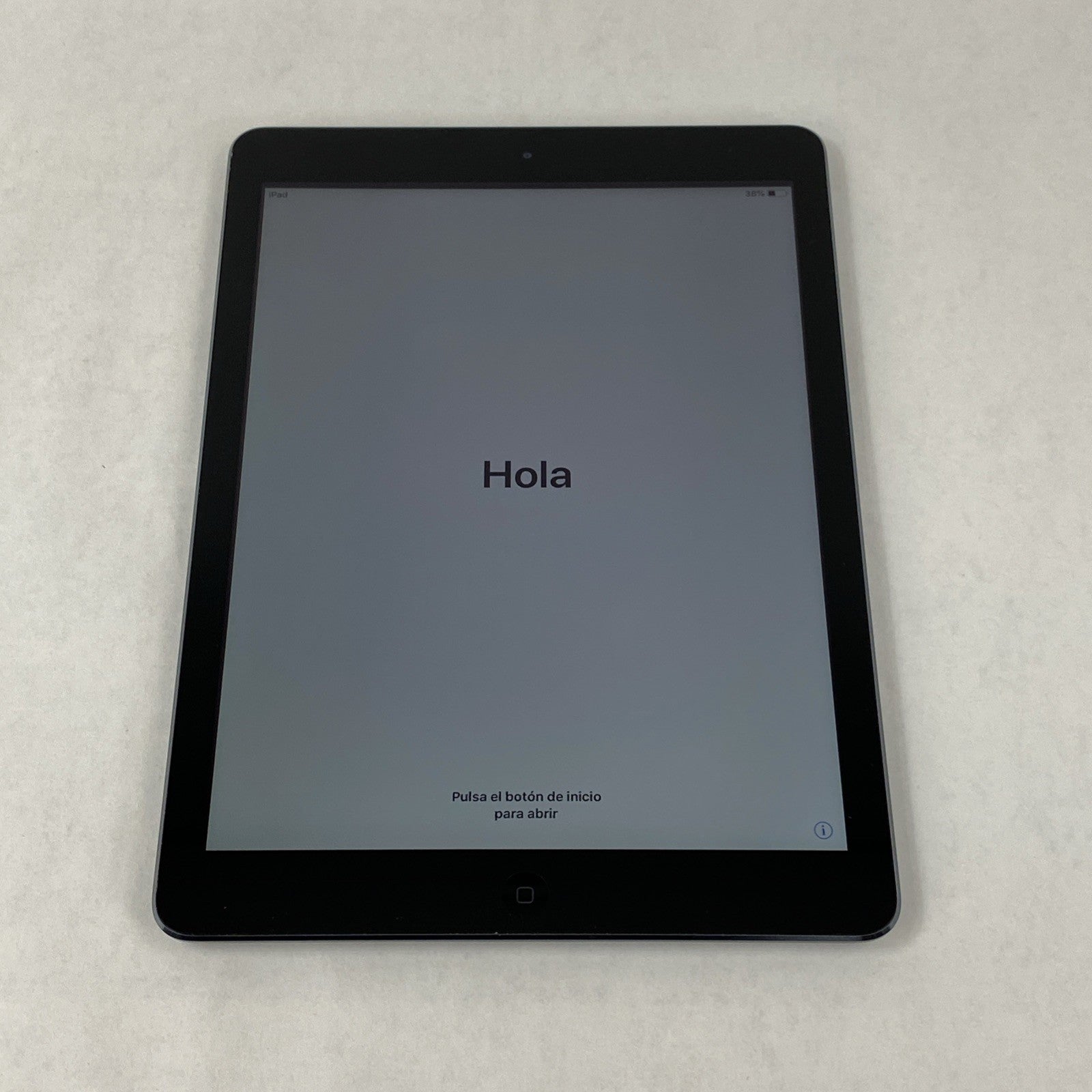 Apple iPad Air 1st Gen A1474 16GB Wi-Fi 9.7" Space Gray IOS 12.5.81