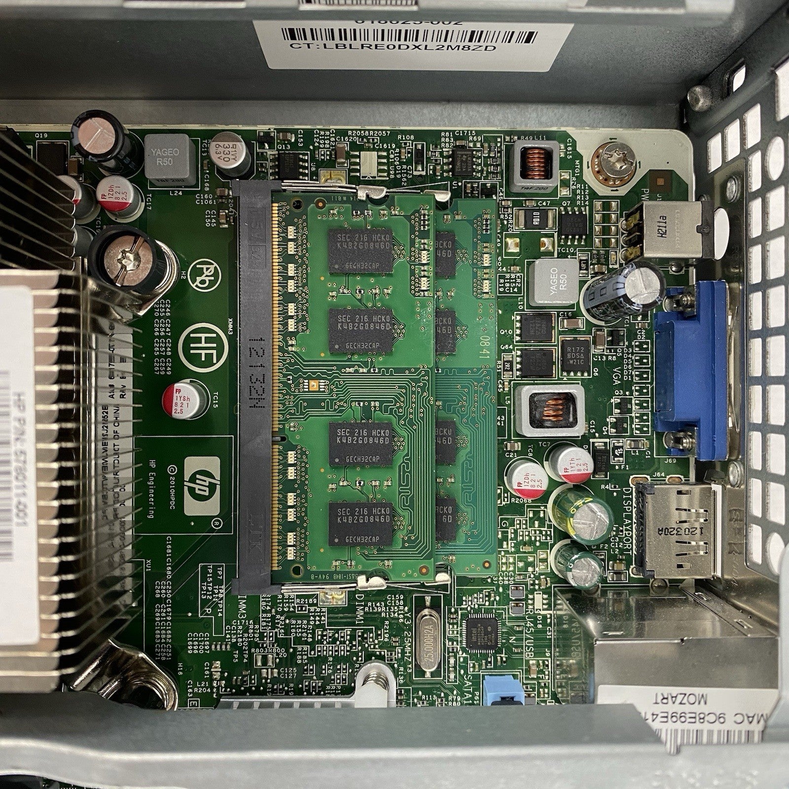 HP Compaq 8200 Elite USFF Pentium G870 3.10GHz 4GB RAM No HDD No OS