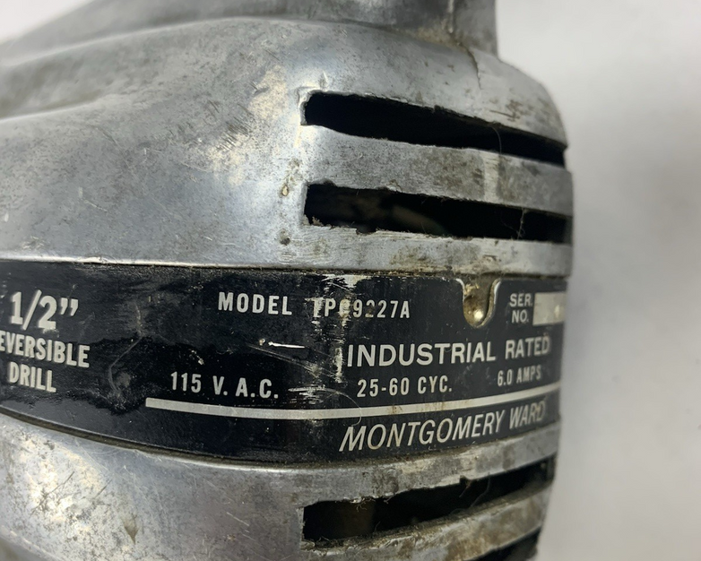 Powr-Kraft TPC-9275A Vintage 1/2" Electric Drill