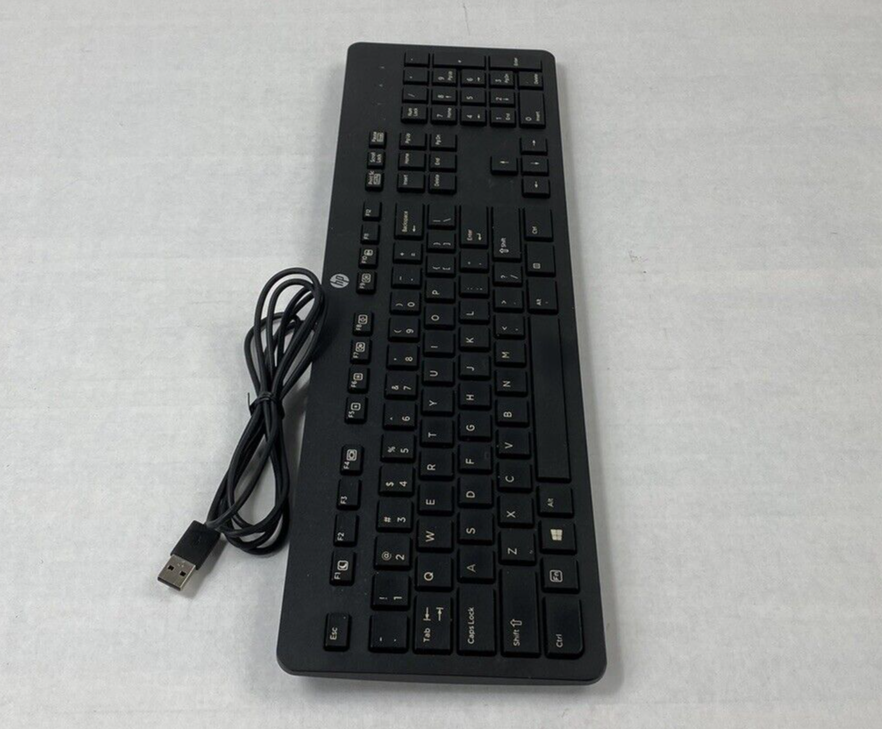 Lot of 3 HP PH0U USB Slim Keyboard Tested