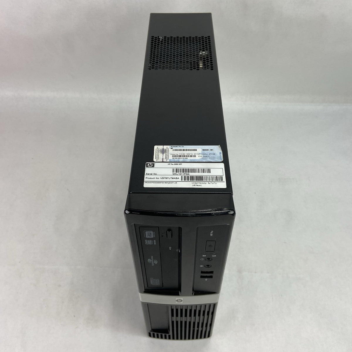 HP Pro 3000 SFF Intel Pentium Dual-Core E6700 3.2GHz 2GB RAM No HDD No OS2