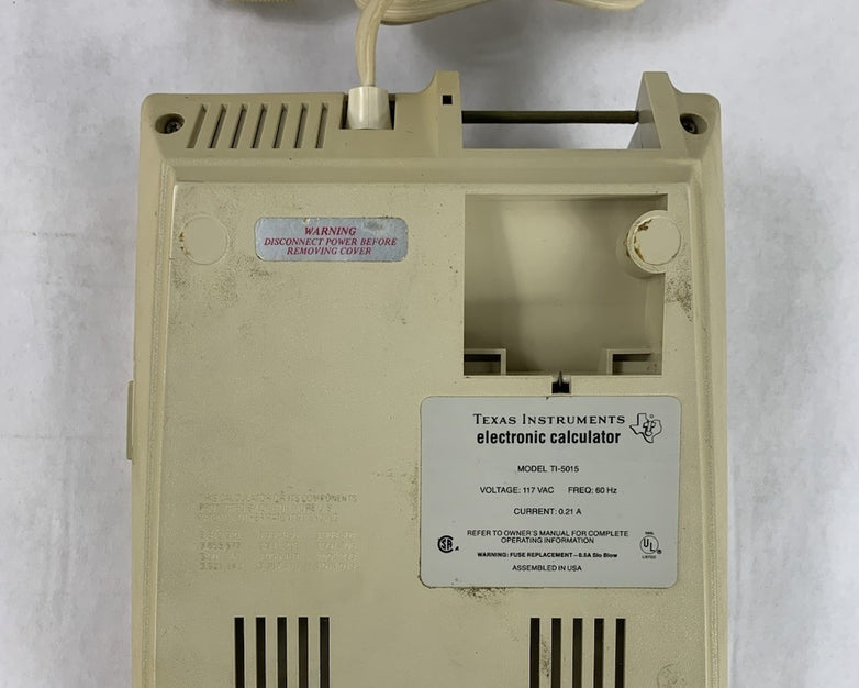 Texas Instruments TI-5015 Wired Printing Calculator