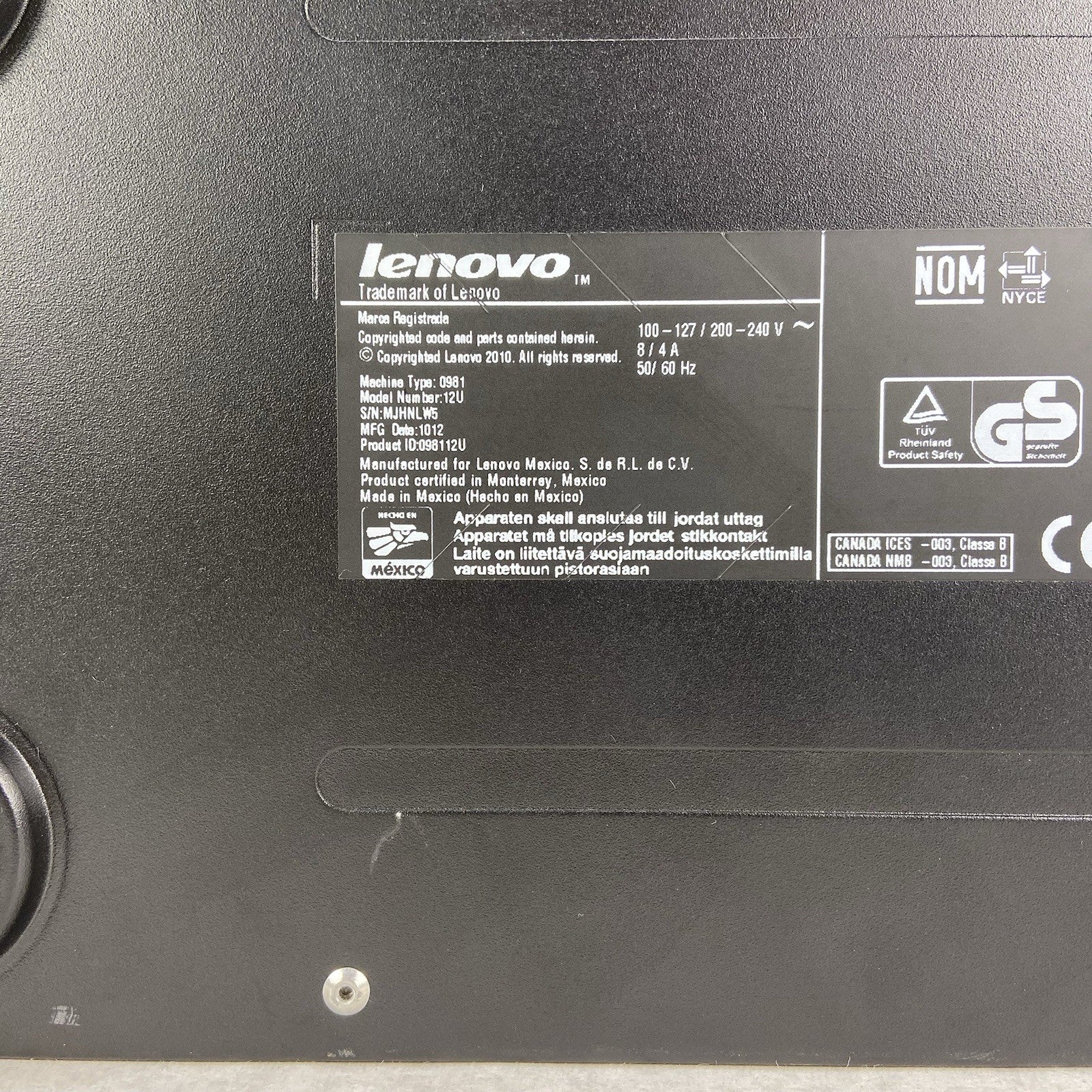 Lenovo Think Server TS200V MT Intel Pentium G6950 2.8GHz 4GB RAM No HDD No OS8