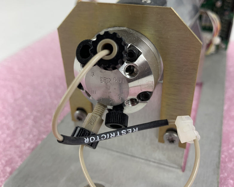 Rheodyne RV500-100 6 PORT Selector Valve Untested From Waters 36140 Untested
