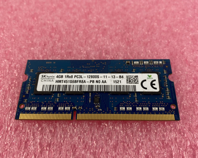 SK Hynix 4GB DDR3L PC3L-12800S Laptop Memory Ram HMT451S6BFR8A-PB - Lot of 5