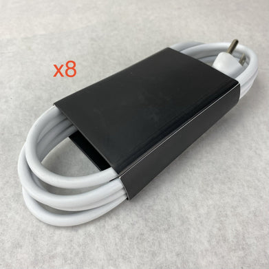 Genuine Apple Volex APC7H 125V 2.5A Laptop Charging Cable For MacBook - Lot Of 8