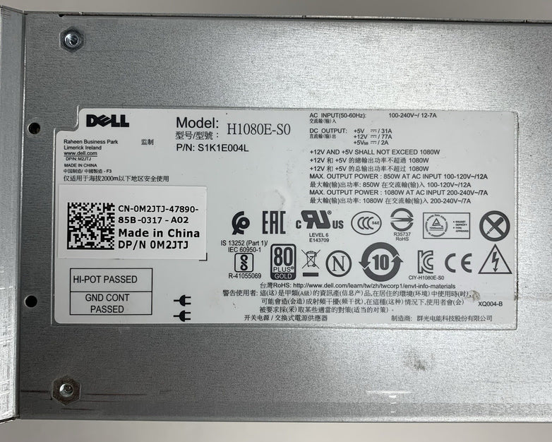 Dell EqualLogic PS6110 2x PSU 2x Controller Module No HDDs No Caddies