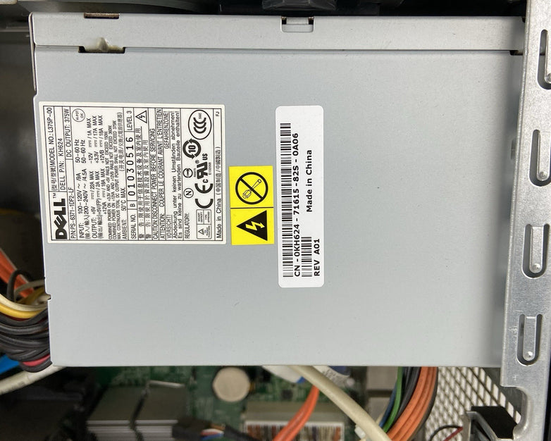 Dell Precision T3400 MT Intel  Q6600 2.4GHz 4GB RAM No HDDOS Quadro P588