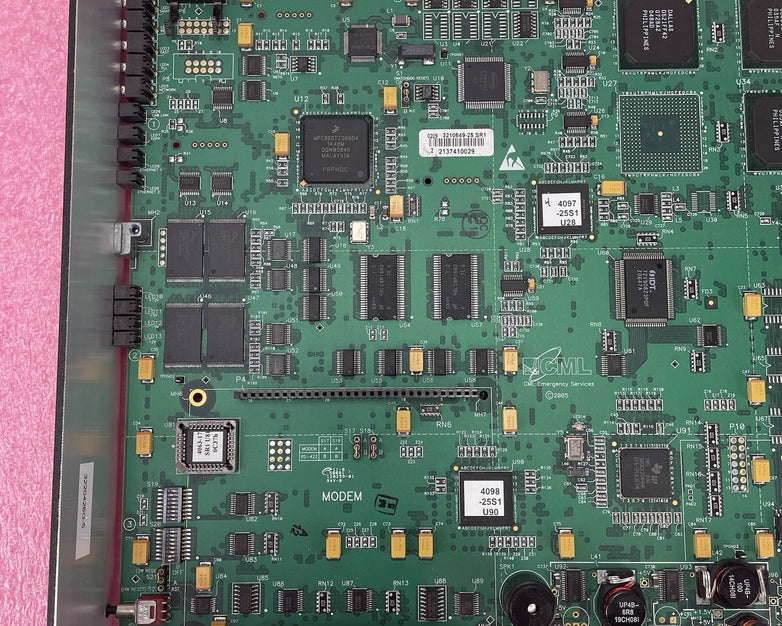 CML Emergeny Services PCB SR1 Sentinel 911 CPU Board 2250297-3 - Untested