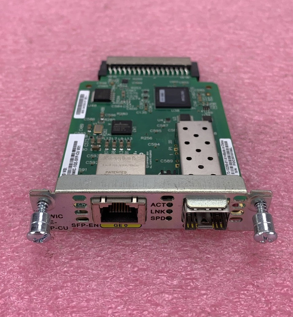Cisco EHWIC-1GE-SPF-CU V01 Gigabit Ethernet High-Speed WAN Card4