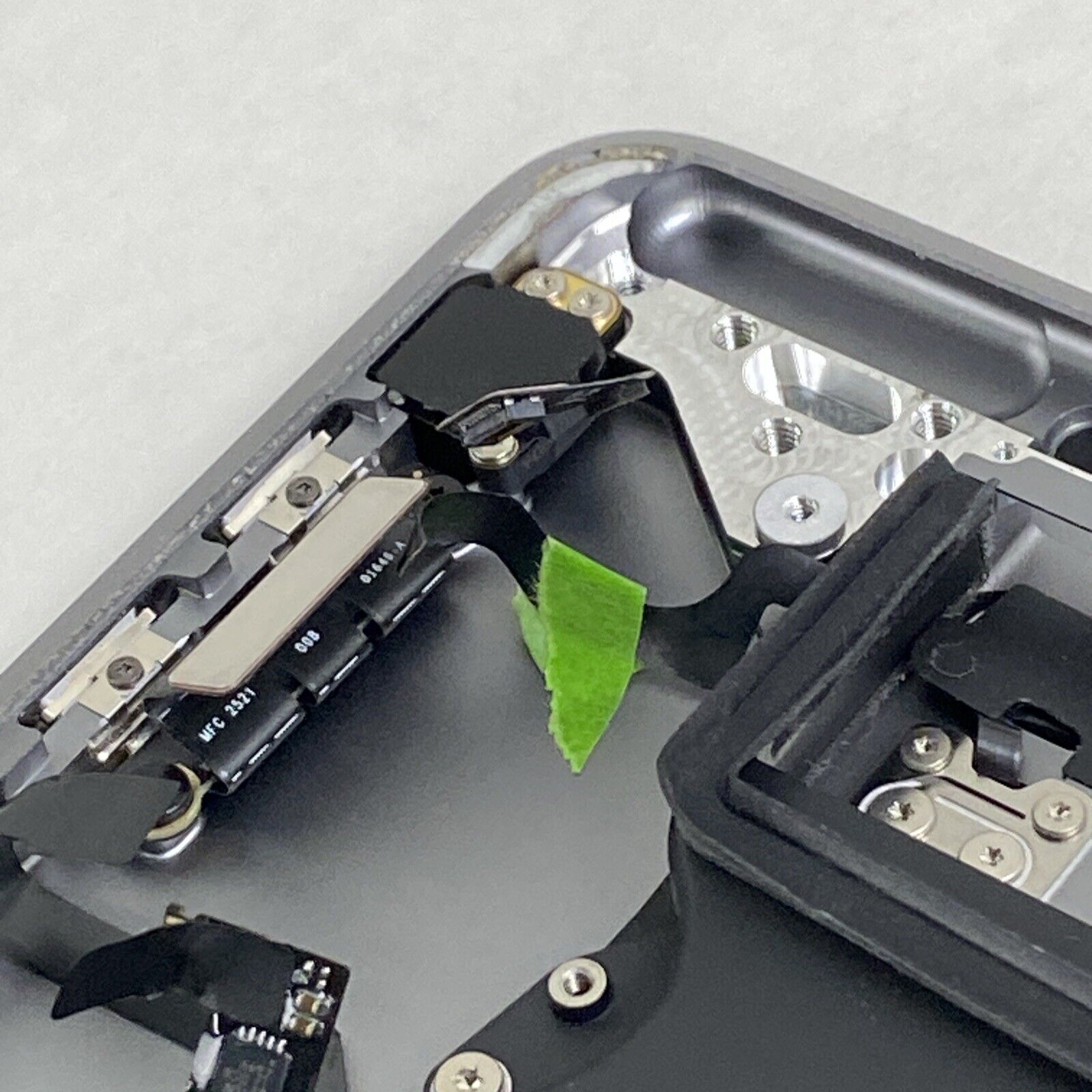 Apple MacBook Pro A2141 16" Space Gray Keyboard Assembly w/Battery -Ripped Cable