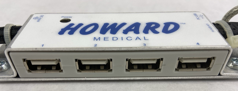 Howard Medical HI-HUB 401 USB Hub - With Cords
