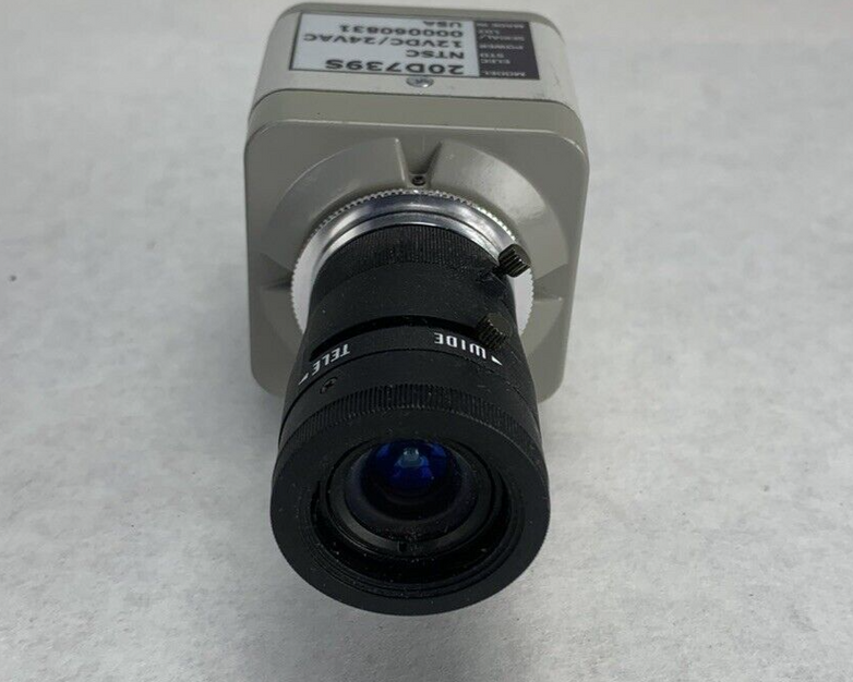 Sanyo 20D739S Color Camera with Rainbow L3.3-8mm Lens For Parts or Repair