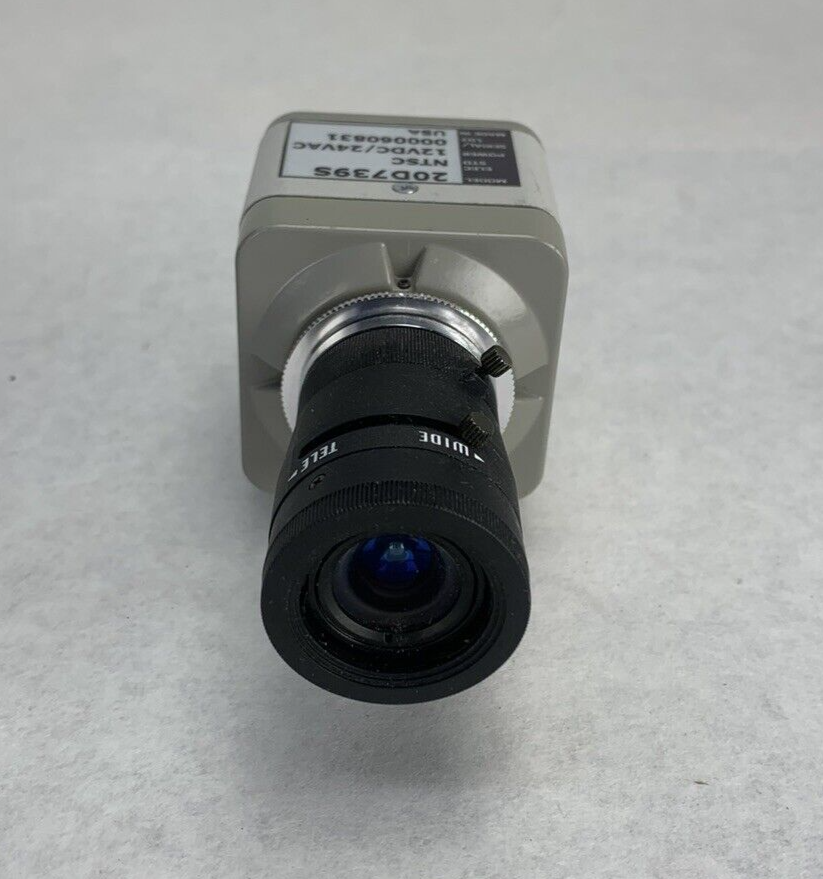 Sanyo 20D739S Color Camera with Rainbow L3.3-8mm Lens For Parts or Repair