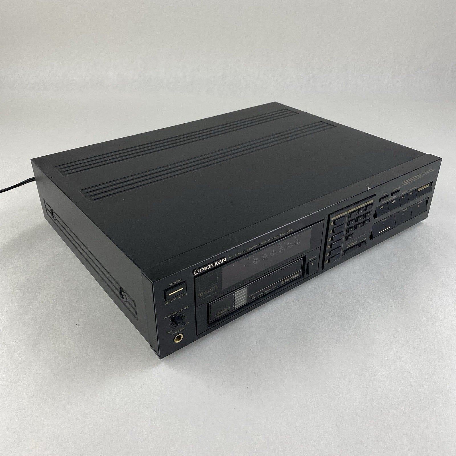 Pioneer PD-M60 Multi-Disc Compact Disk Player No Remote Tested