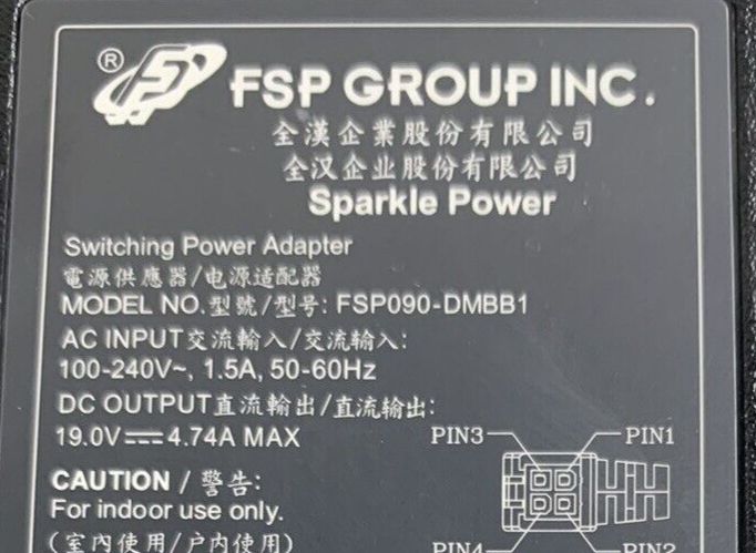 Lot of 20 FSP Group FSP090-DMBB1 19V 4.74A w/ Power Cable