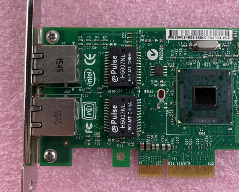 Intel CPU-D68166 Dual-Port Gigabit ET PCIe Server Adapter E139761