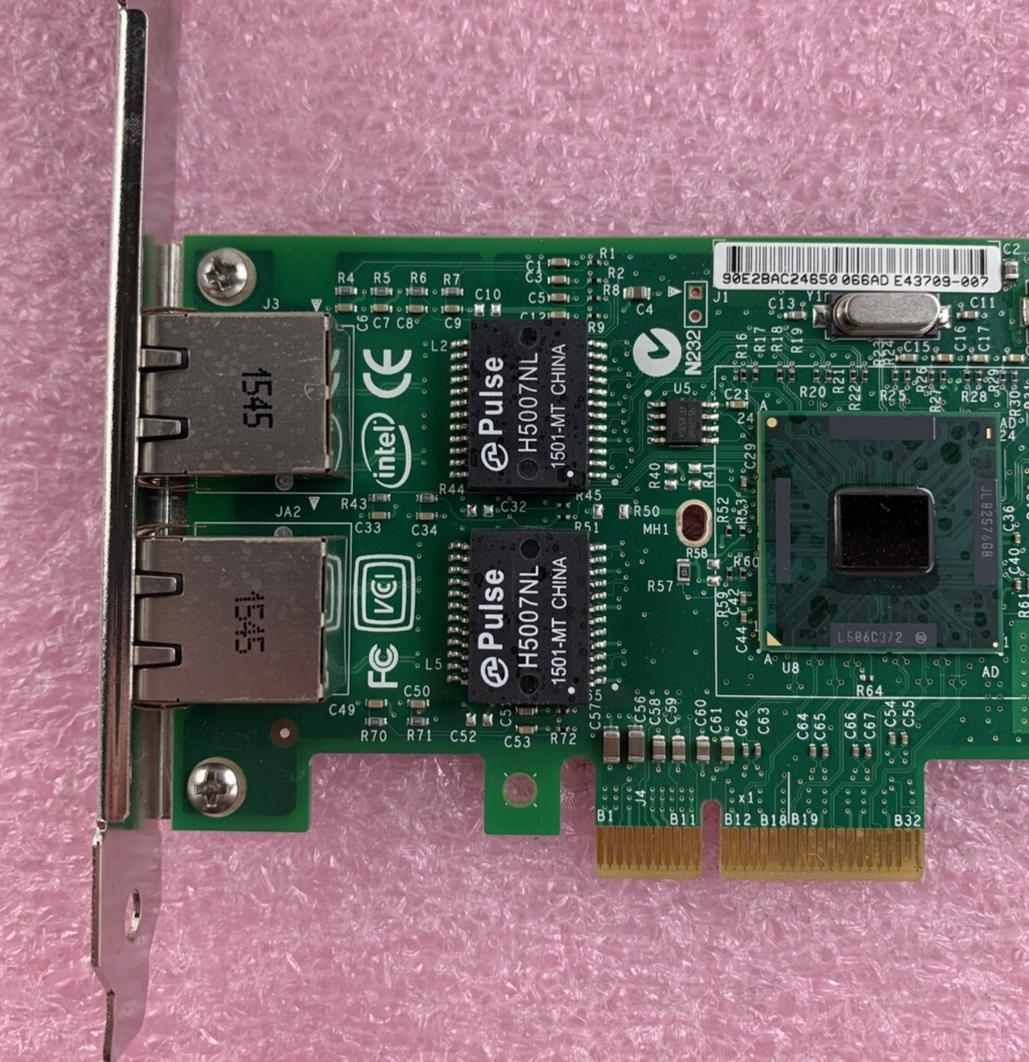 Intel CPU-D68166 Dual-Port Gigabit ET PCIe Server Adapter E139761