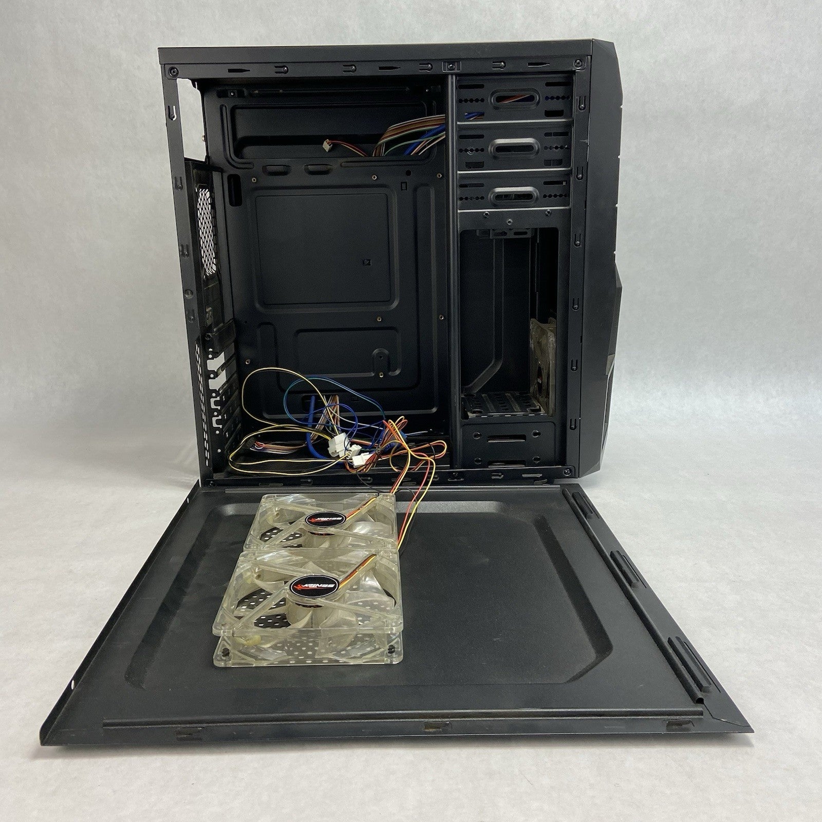 iBox Force 1804 Mid Tower Computer Case Bare Bones No PSU7